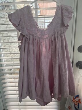 Women's boutique lavender lilac Romper